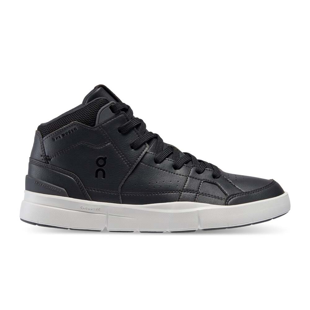On THE ROGER Clubhouse Mid Women’s 9.5 Black Eclipse 98.98498 CloudTec
